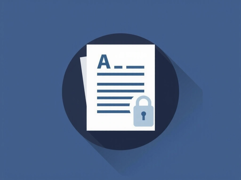 Ilustrație cu un calendar și o pagină care se modifică, simbolizând actualizările la politica de confidențialitate.